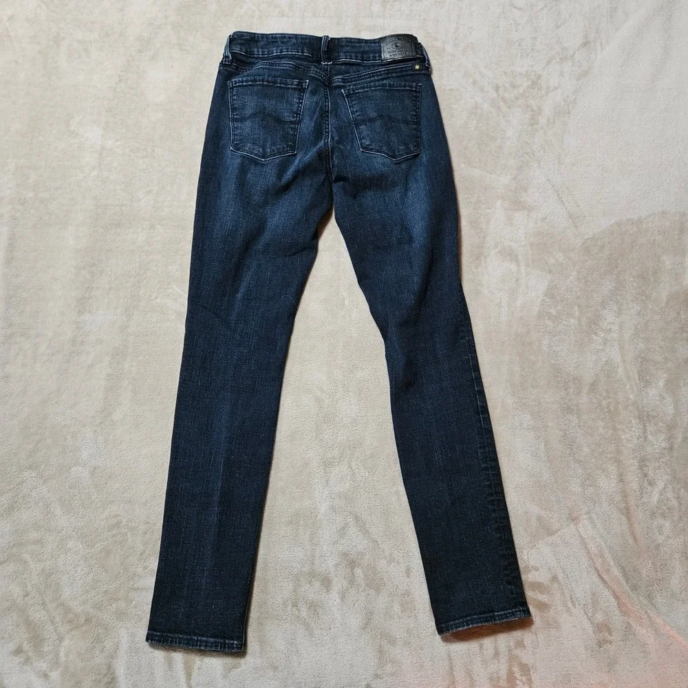 Lucky‎ Brand Lolita Skinny Jeans Womens 4/27 Dark Wash Blue Denim Mid Rise